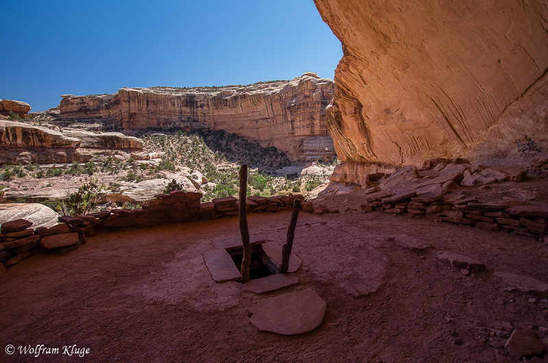 Perfect Kiva in Bullet Canyon