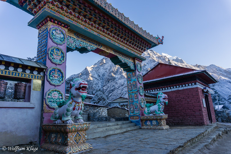 Tengboche am Morgen