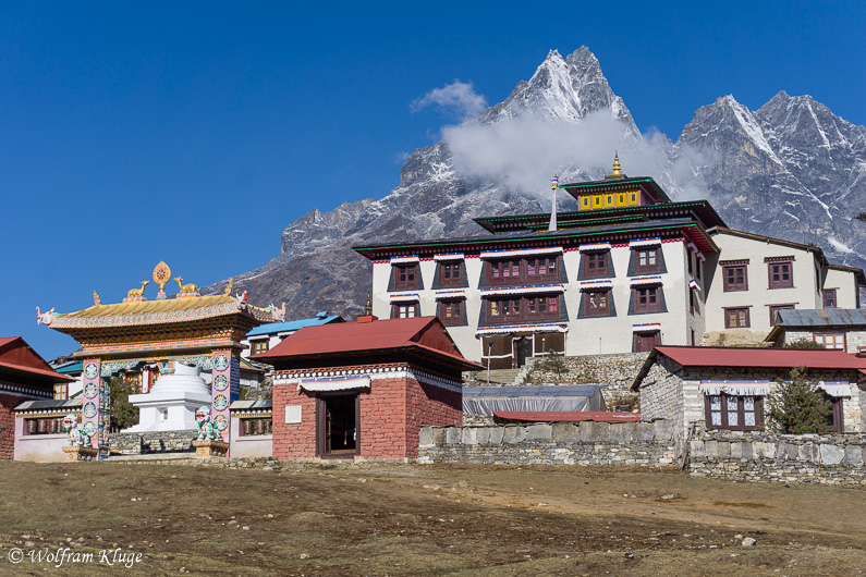 Tengboche am Morgen