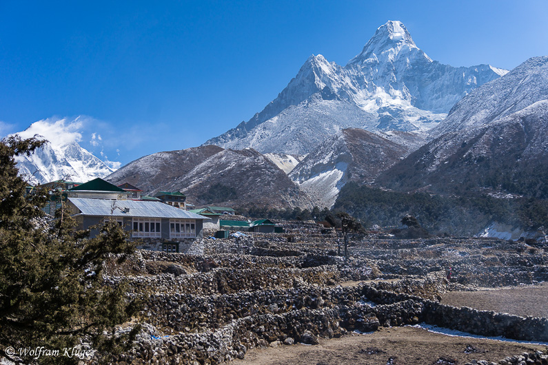 Pangboche und Ama Dablam