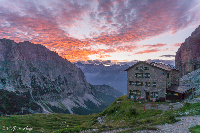 Brentei-Hütte, Brenta Massiv, Italien