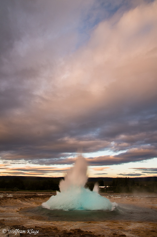 Geysir Strokkur, Island