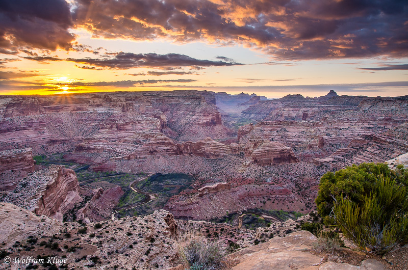 Sunrise at Wedge Overlook