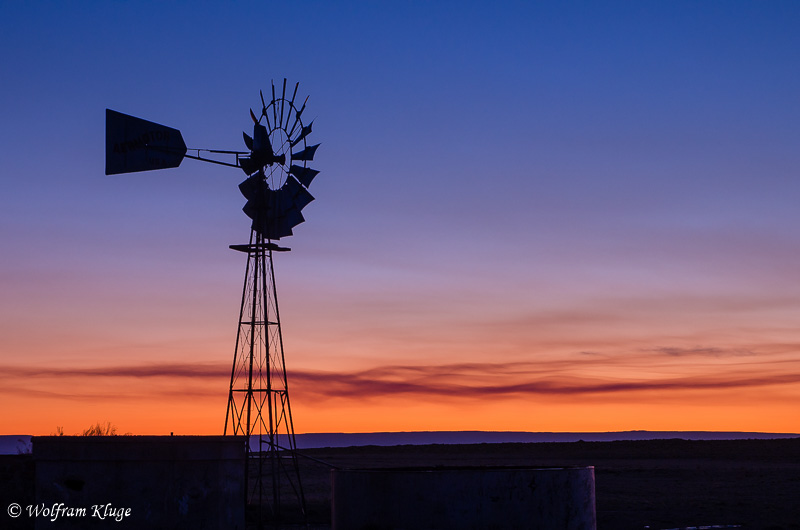 Wind Mill near Coal Mine Canyon