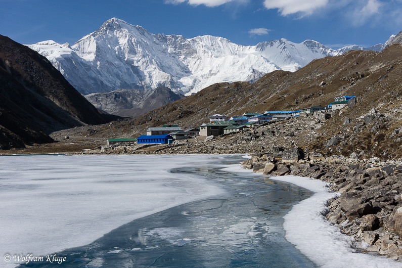 Gokyo, 4790m, und Cho Oyu