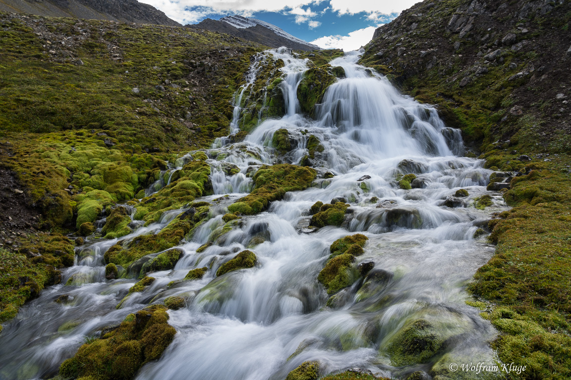 Wasserfall am Weg