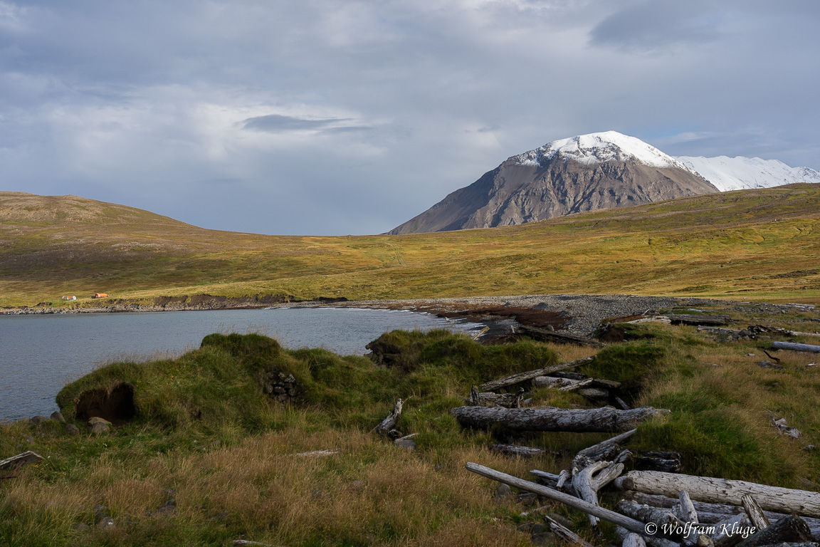 Die Pönglabakki-Hütte ist in Sicht