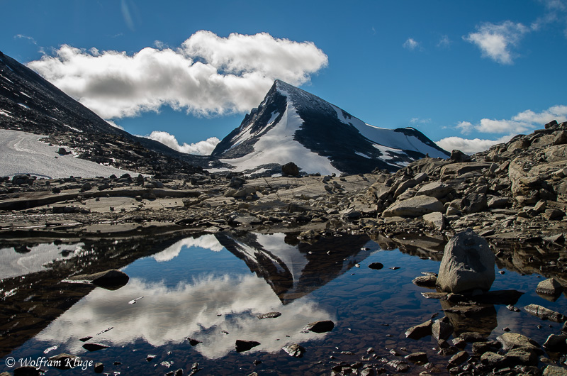 Urdadalen, Seen am Pass