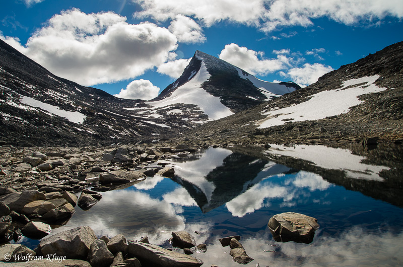 Urdadalen, Seen am Pass