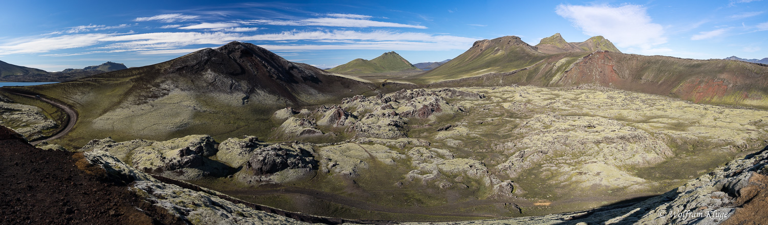 Lavafeld beim Frostastadavatn