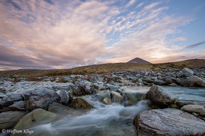 Sonnenuntergang im Verkilsdalen