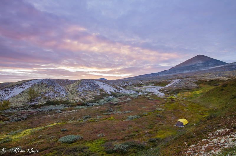 Sonnenaufgang im Verkilsdalen