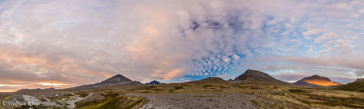 Sonnenaufgang im Verkilsdalen