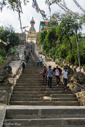 Swayambhunath Stupa in Kathmandu