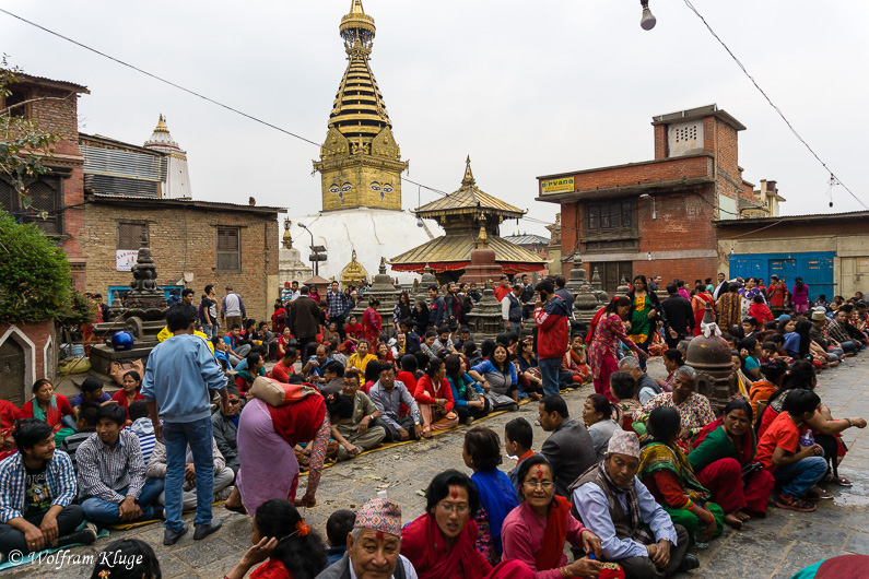 Swayambhunath Stupa in Kathmandu