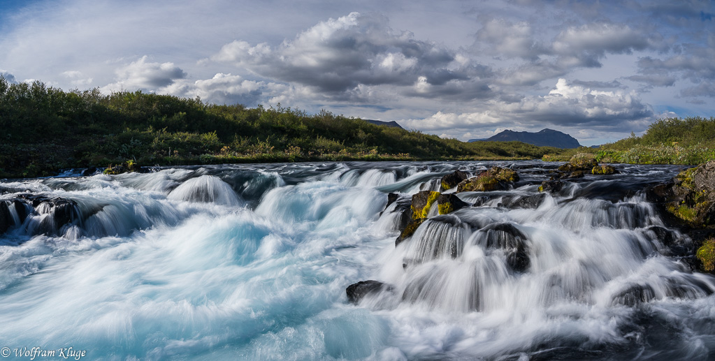 Midfoss, am Weg zum Bruarfoss